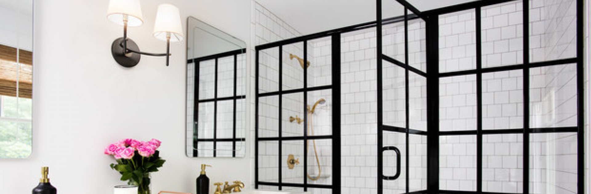 Black Framed Shower Enclosure